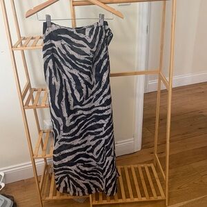 Princess Polly Zebra Print Maxi Skirt